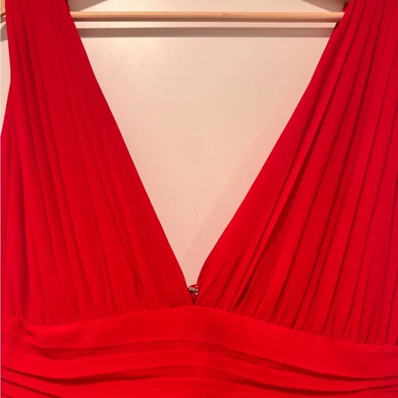 Lulu's Vibrant Red Maxi Dress - Picture 5 of 7